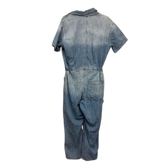 Pistola Grover Denim Jumpsuit size large - Picture 7 of 10